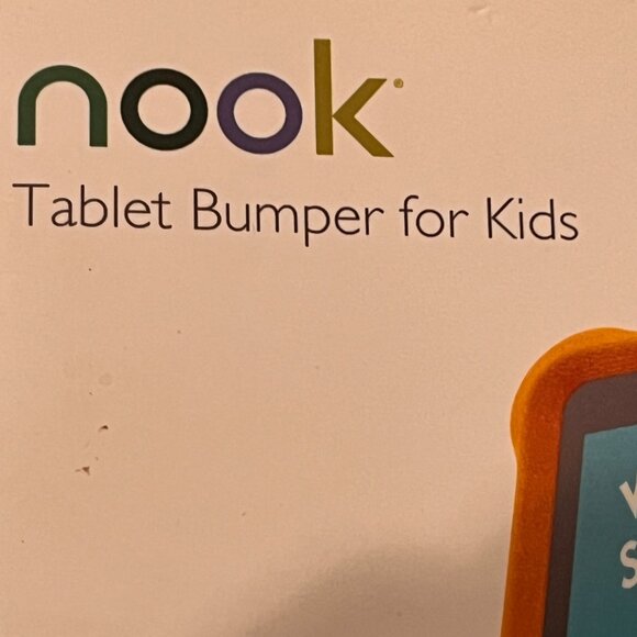 Barnes & Noble Nook Tablet Bumper for Kids 7-Inch Orange (NEW/e/x) - Picture 14 of 15